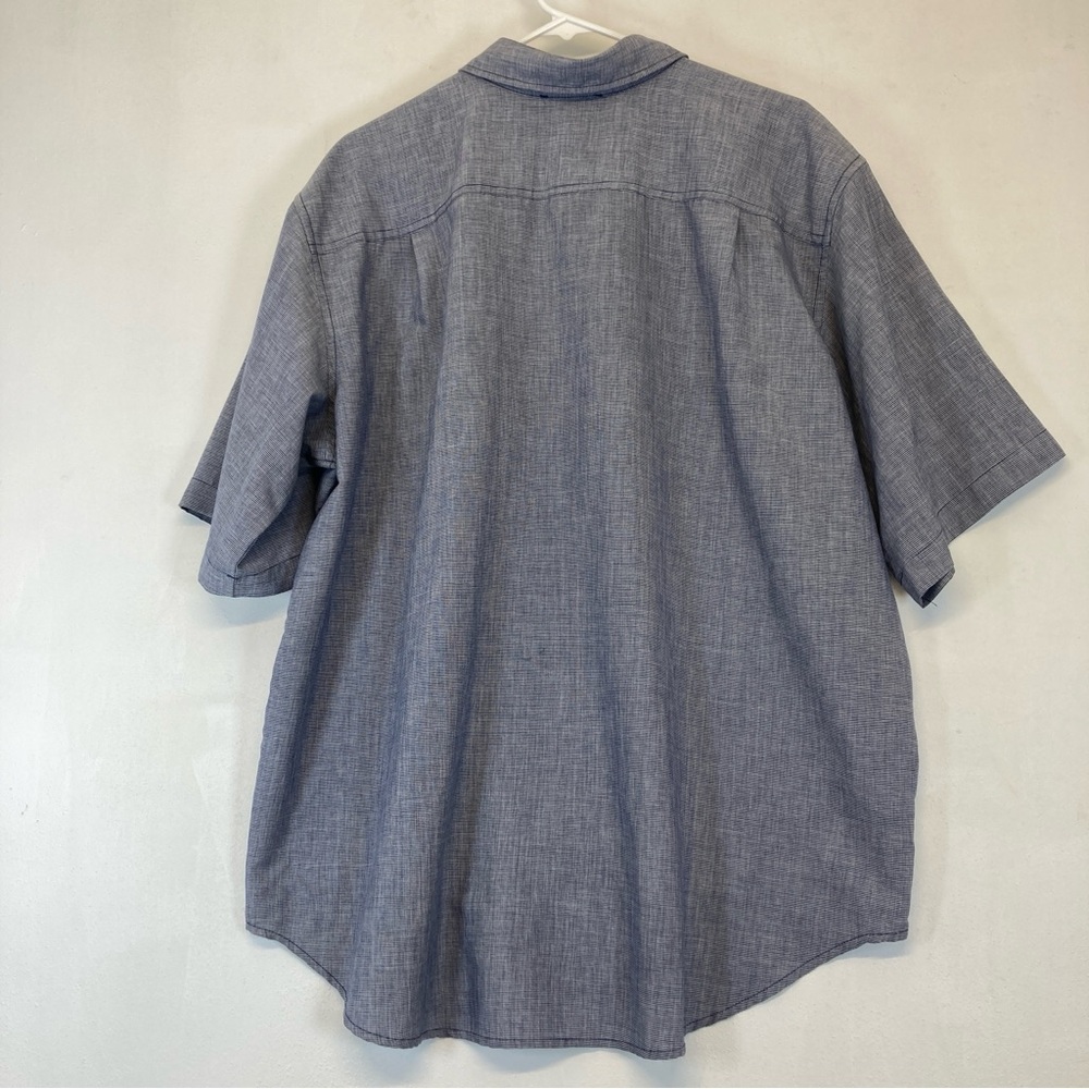 Orvis Classic Performance Men's XXL Fishing Shirt Blue Short Sleeve Button Up - Picture 2 of 16